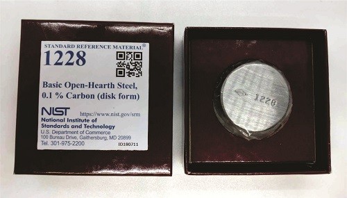  SRM 1228 - La鋼，0.1%C標準品